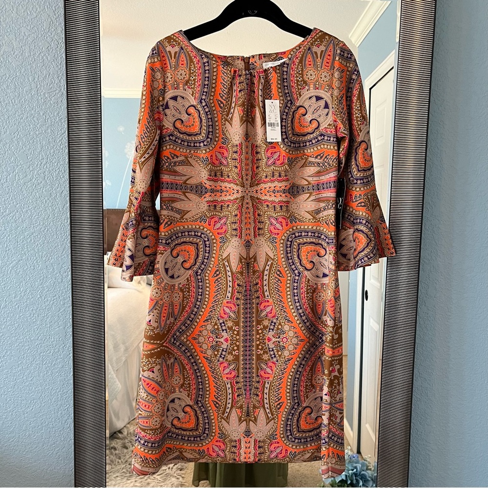 60’s shift dress with a boho twist